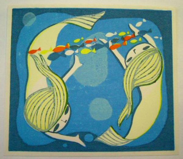 Two mermaids