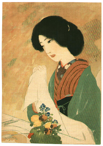 Lithograph- Bijin