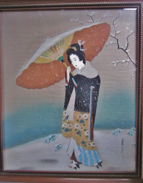 Bijin in Snow
