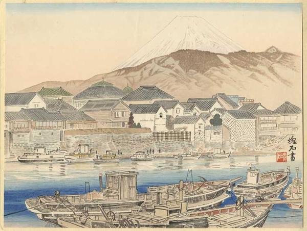 Fuji from the Banks of the Kano River