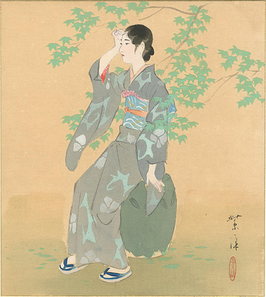 Bijin Under Maple Tree