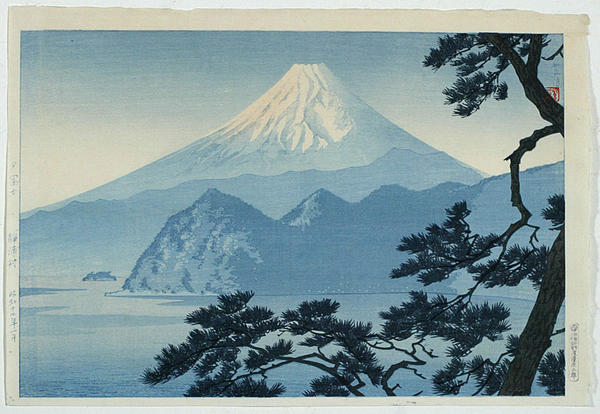 Fuji At Sunset