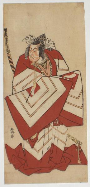 Ichikawa Yaozo III in a Shibaraku role