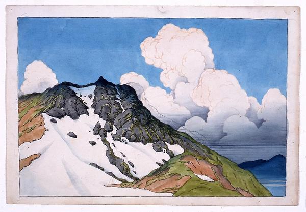 Asahigadake from Mount Hakuba