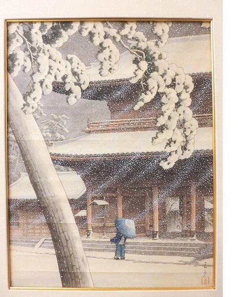 Snow at Zojoji Temple, Shiba (Zojyoji)