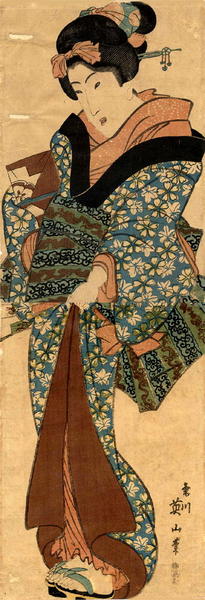 Kakemono-e: Bijin