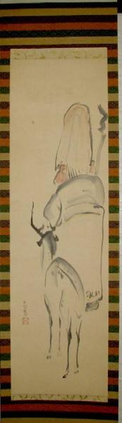 The Deity Fukurokuja and a Deer