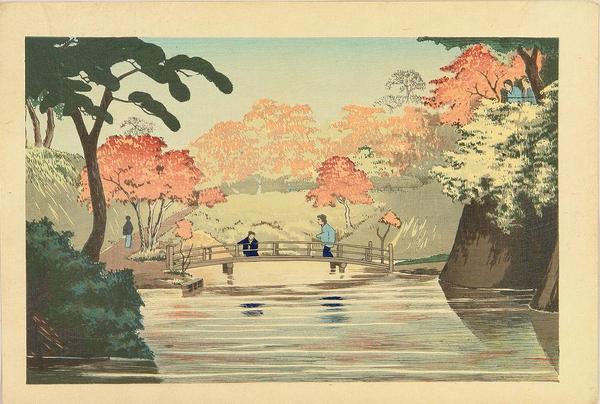 The Bridge at Takinokawa Pond