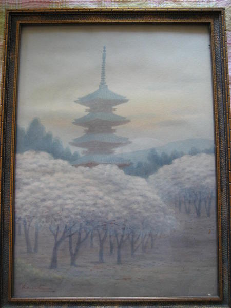 Pagoda in spring