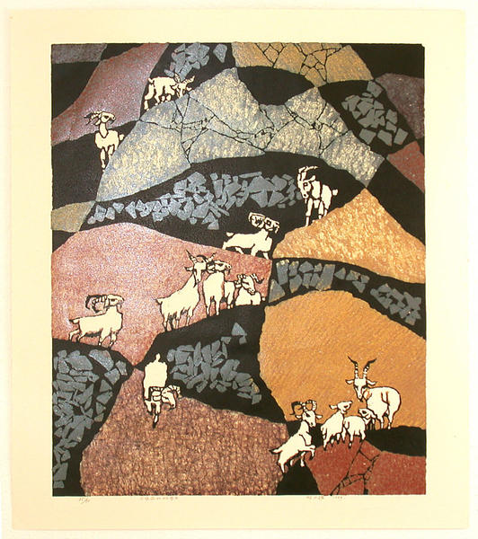Romping Mountain Goats