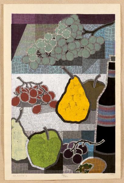 Pear and Grapes
