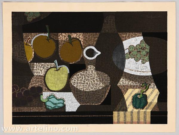 Vase and Pears