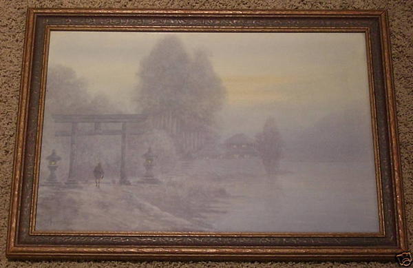 Torii Gate on a Misty Morning