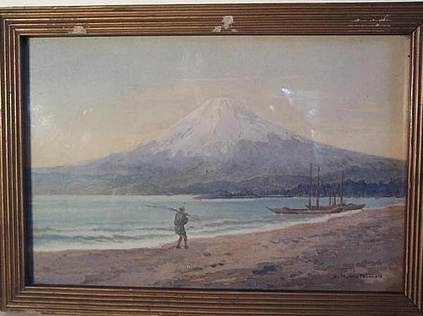 Mt Fuji from Sea Shore
