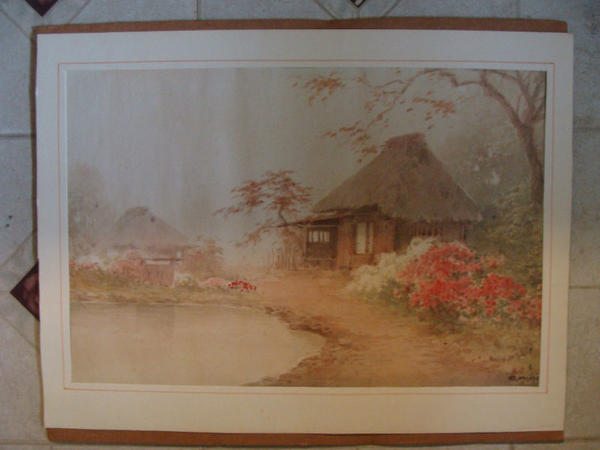Small Farmlet by Pond
