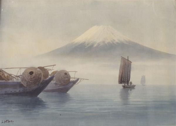 Fishing Boats by Fuji
