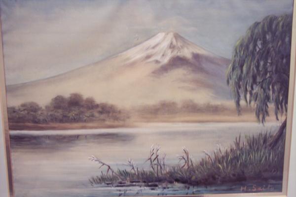 View of Lake and Mt Fuji