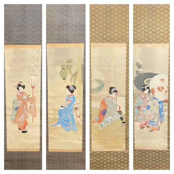Bijin in the Four Seasons