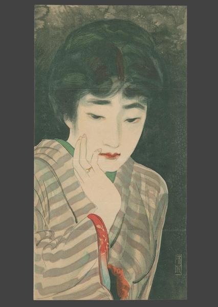 Bijin Contemplating