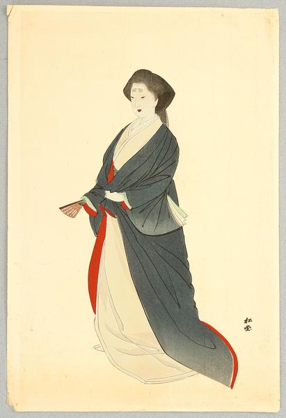 A Court Lady the Meiji Era
