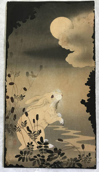 Rabbit and Moon