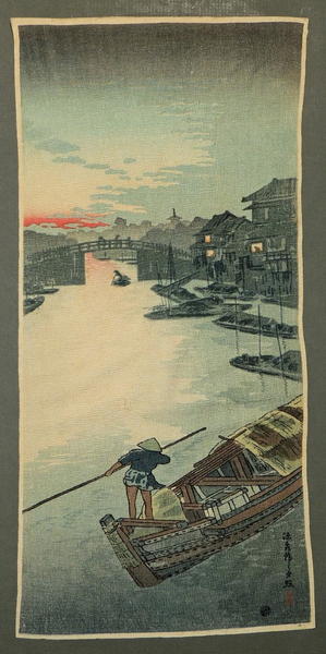 Evening Glow at Genki-Bashi