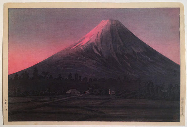 Fuji Seen from Tamaho (colour state 2)