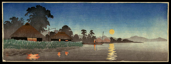 Moonrise over Waterfront Village