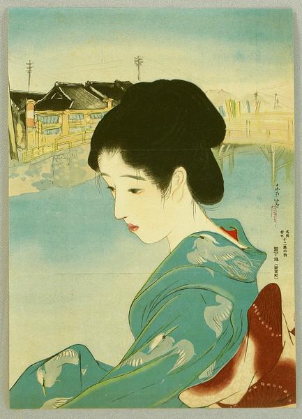 A beauty in Shintomi-cho district