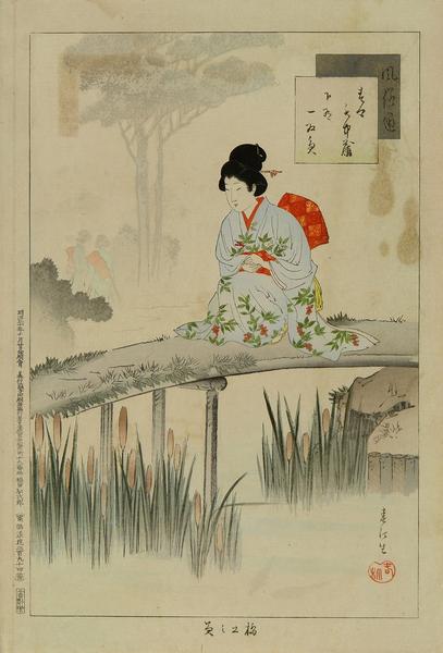 Beauty on a bridge