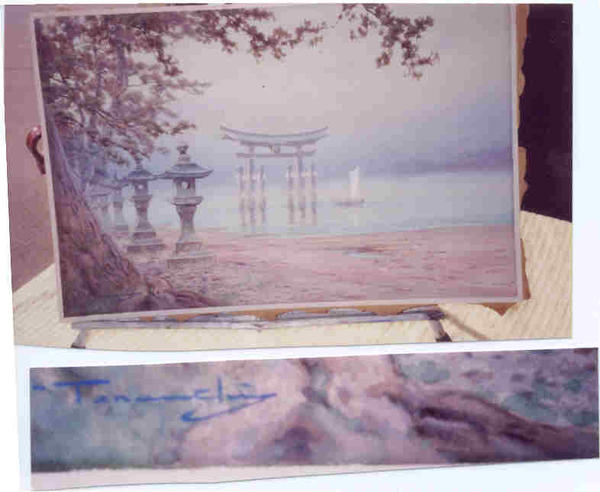 Miyajima Torii and Lanterns