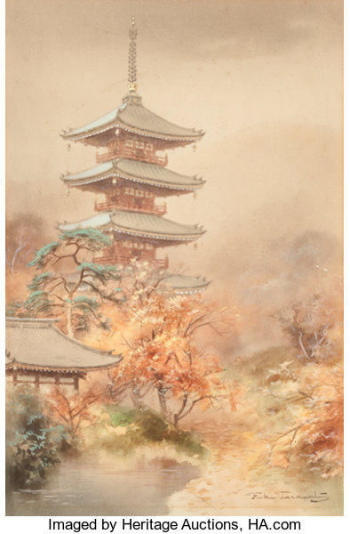 Pagoda in Autumn