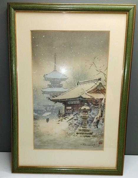 Pagoda in Snow