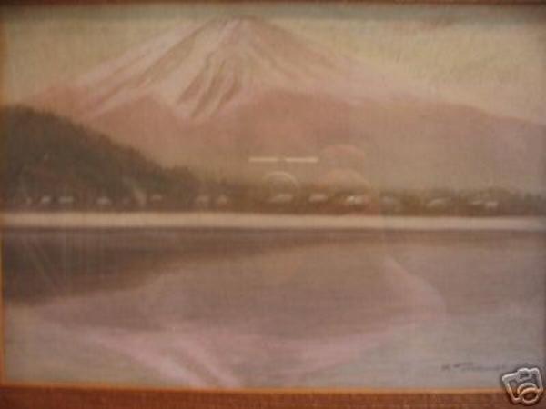 Mt. Fuji and Village