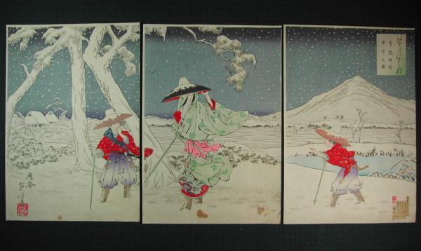 The Honourable Tokiwa in the Snow