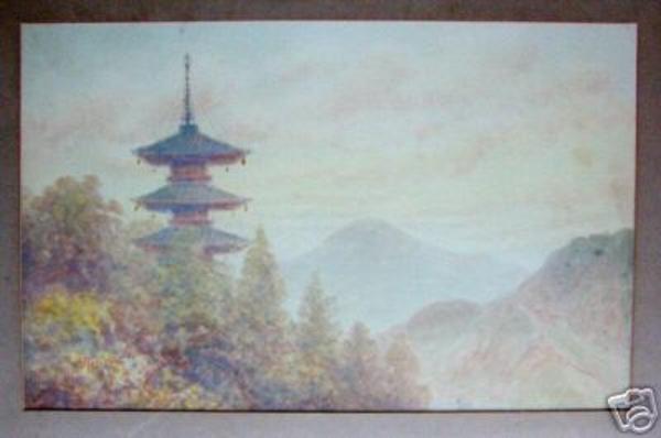 Pagoda on mountain