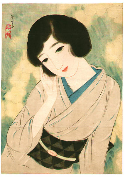 Lithograph- Bijin