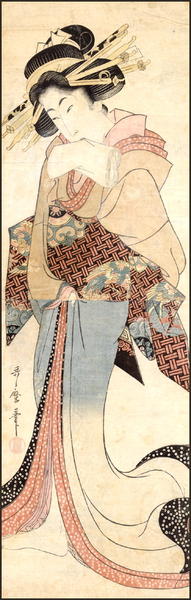 Kakemono- Standing Bijin