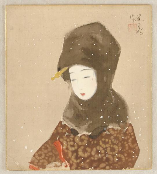  Girl in Shawl