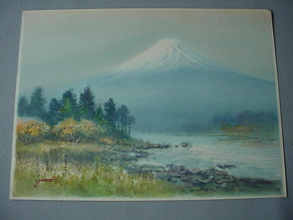Mt Fuji and River