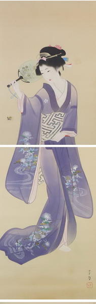 Bijin Chasing a Firefly